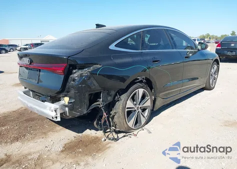 2025 Audi A6 E-Tron Premium Plus z USA, uszkodzony, nr VIN WAU2CAGH1SA018325